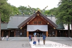 北海道神宮 本殿（拝殿）の様子