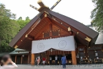 北海道神宮 御祈祷の執り行われる本殿の様子