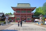 笠間稲荷神社 楼門の様子