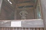 筑波山神社 随神門の倭健命と豊木入日子命像の様子（その2）