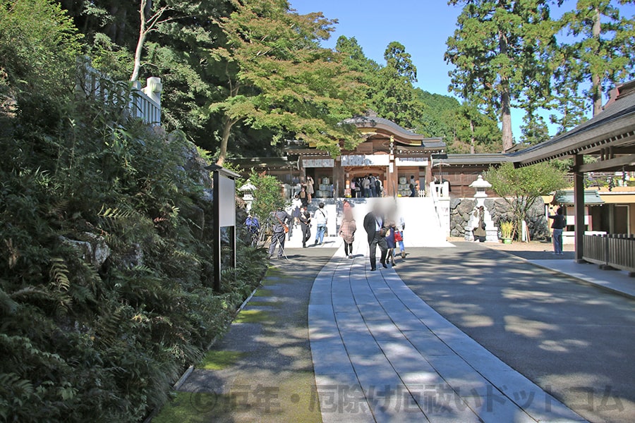 高麗神社 境内参道の様子