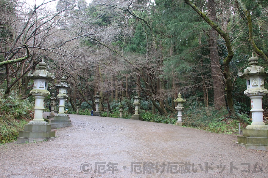 香取神宮 参道の様子