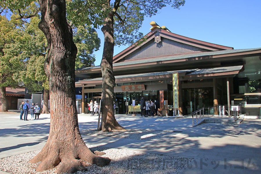 明治神宮 神楽殿のお社の様子