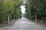 寒川神社 境内入口 神池橋・三の鳥居・社号標の様子