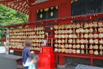 鶴岡八幡宮 本宮手前の楼門（もしくは神門）の様子