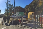 鶴岡八幡宮 第2駐車場出口側の様子
