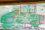 熱田神宮 境内案内図駐車場の位置の様子