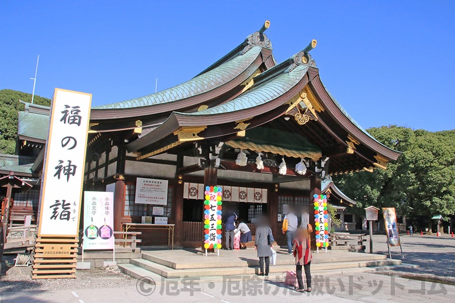 真清田神社 拝殿・本殿の様子