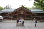 猿田彦神社 御本殿前の様子