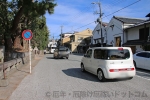 北野天満宮 駐車場入口の様子