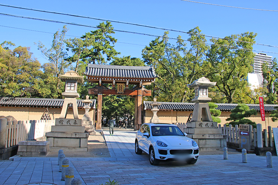 西宮神社 南門の様子