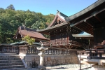 吉備津彦神社 祭文殿・渡殿・本殿の様子