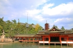 厳島神社 社殿・回廊入口付近の様子