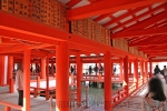 厳島神社 回廊内の様子