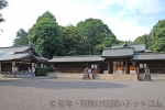 井草八幡宮 神門前の様子