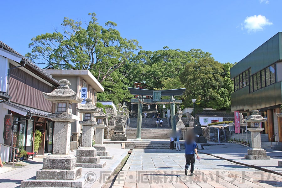 防府天満宮 参道の様子