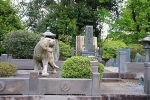 池上本門寺 大野伴睦のお墓の様子