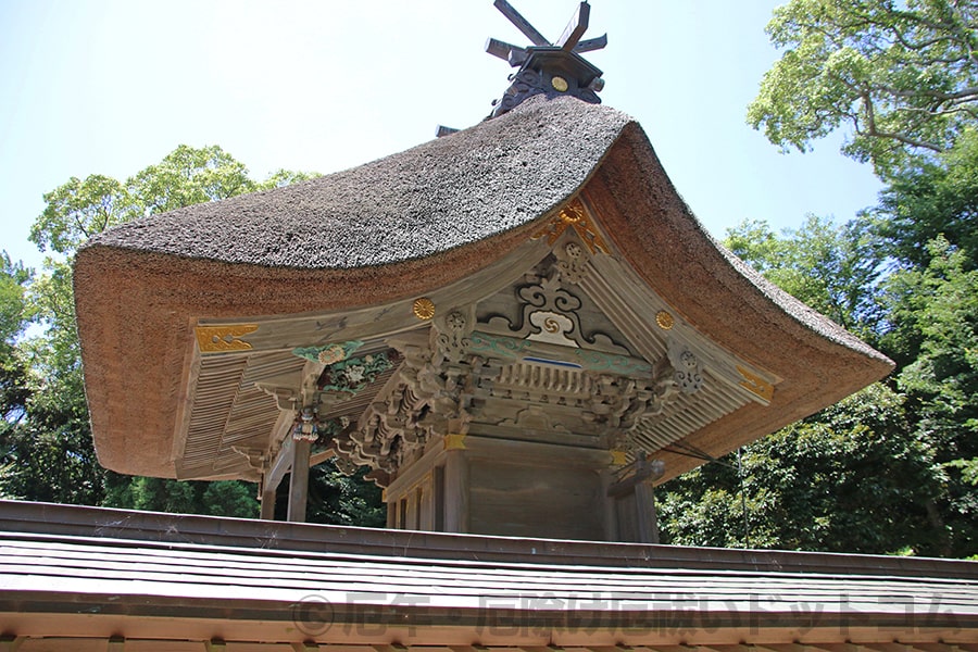 大洗磯前神社 本殿の様子