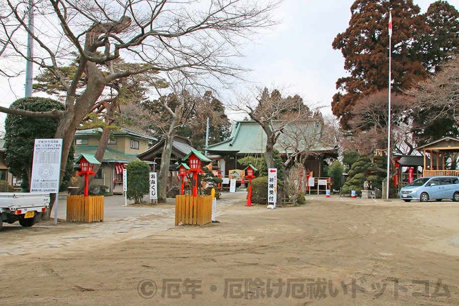 仙台総鎮守 愛宕神社 本殿のある場所全体の様子