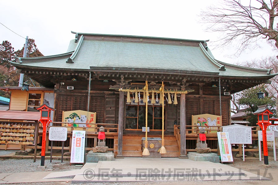 仙台総鎮守 愛宕神社 拝殿・本殿の様子