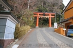 仙台総鎮守 愛宕神社 （車で来社側の）境内入口の鳥居の様子