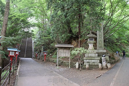 高尾山薬王院 境内への道中の様子