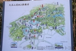 成田山新勝寺 境内案内図の様子