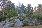 三峯神社 日本武尊銅像（大銅像）の様子（その1）