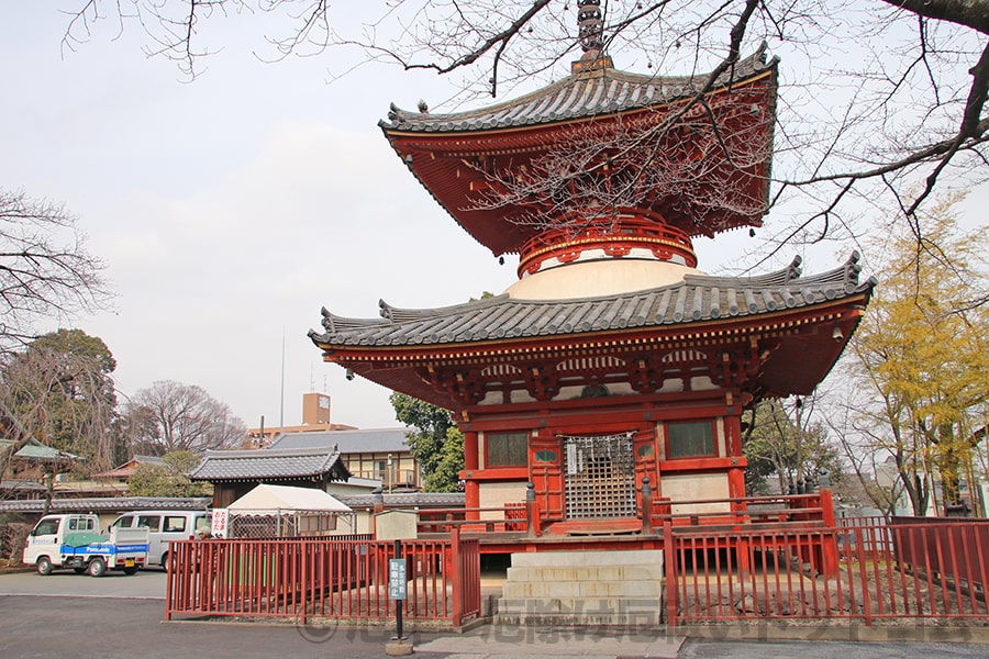 川越大師 喜多院 多宝堂の様子