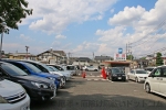 川越大師 喜多院 明星駐車場の広さとその様子（その1）