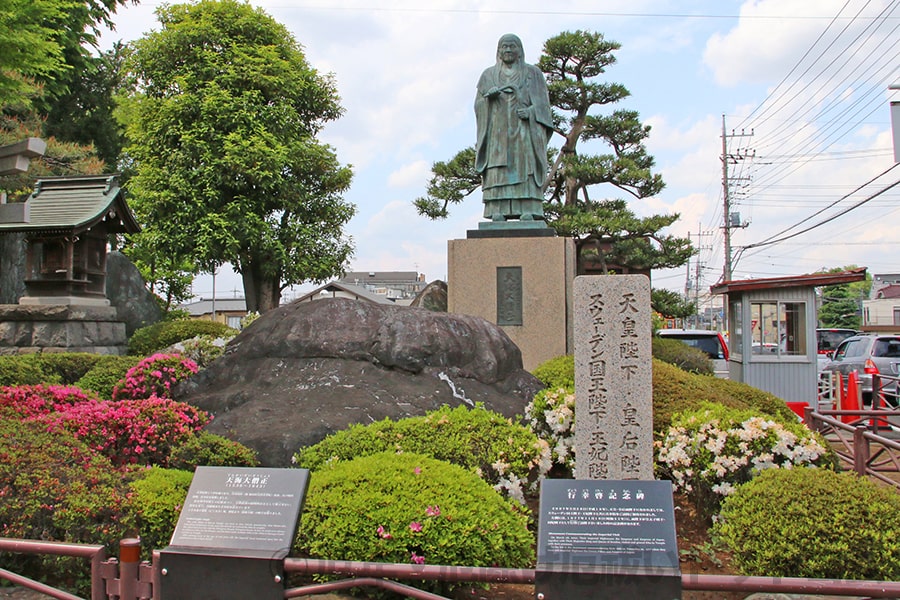 川越大師 喜多院 天海大僧正像の様子