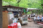 川越大師 喜多院 名物厄除けだんごの出店・露店の様子