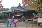 四柱神社 御祈祷が執り行われる拝殿・本殿の様子