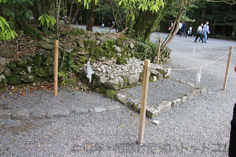 伊勢神宮 内宮 四至神の様子