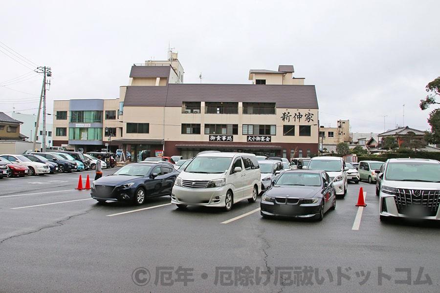 鹿島神宮 駐車場の様子（その1）