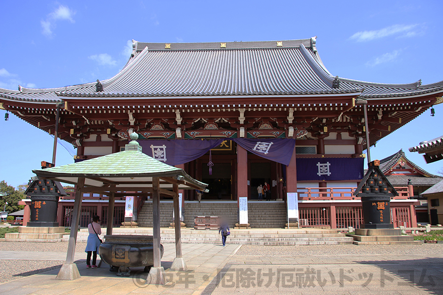 池上本門寺 大堂（祖師堂）の様子