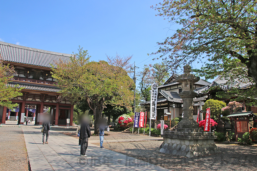 池上本門寺 境内と長栄堂の様子