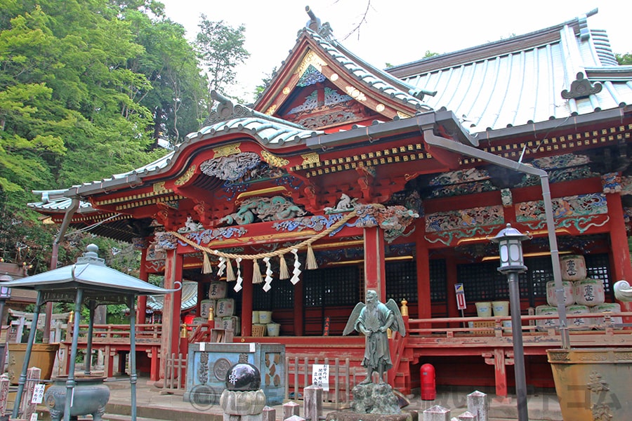 高尾山薬王院 本社（薬王院飯縄権現堂）の様子