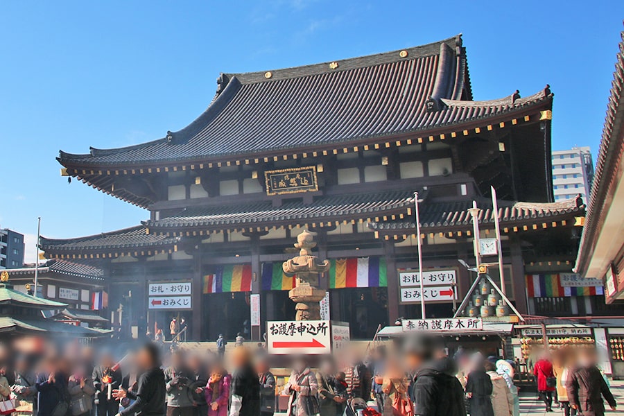 川崎大師 平間寺 本堂の様子｜撮影・画像提供：厄年・厄除け厄祓いドットコム